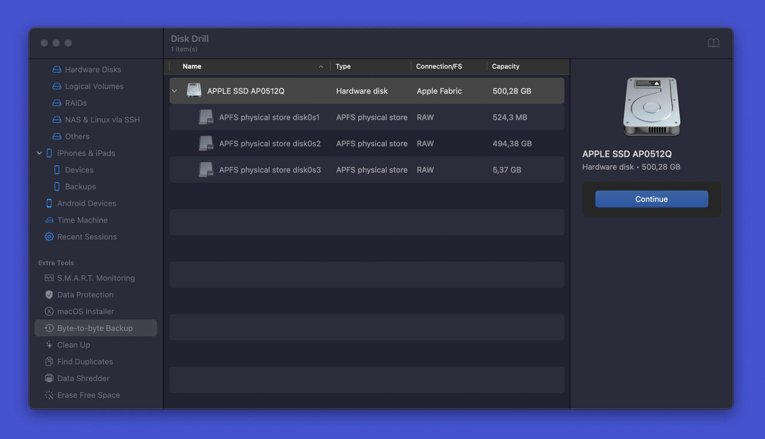 disk drill hdd backup
